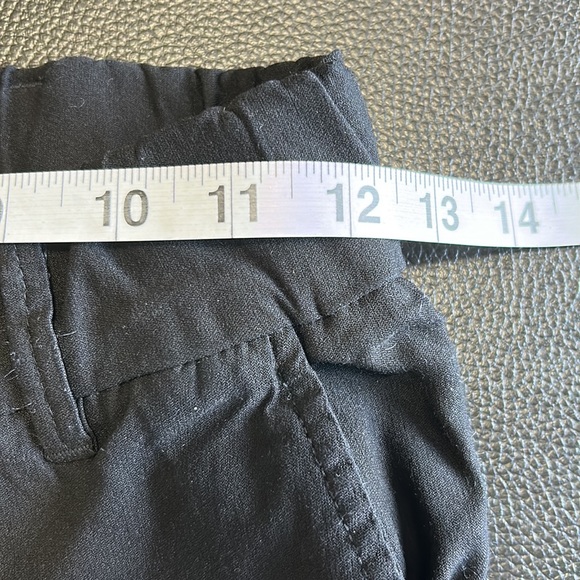 BEVY FLOG Ronit Pants Black Trouser Button Fly Jogger Sz 25 - Picture 12 of 16